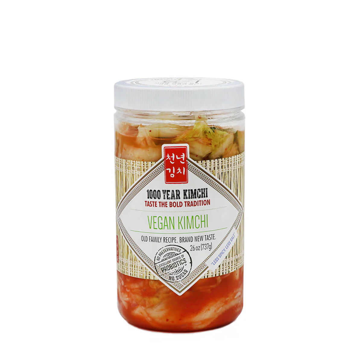 1000 Year Kimchi Vegan Kimchi 26oz
