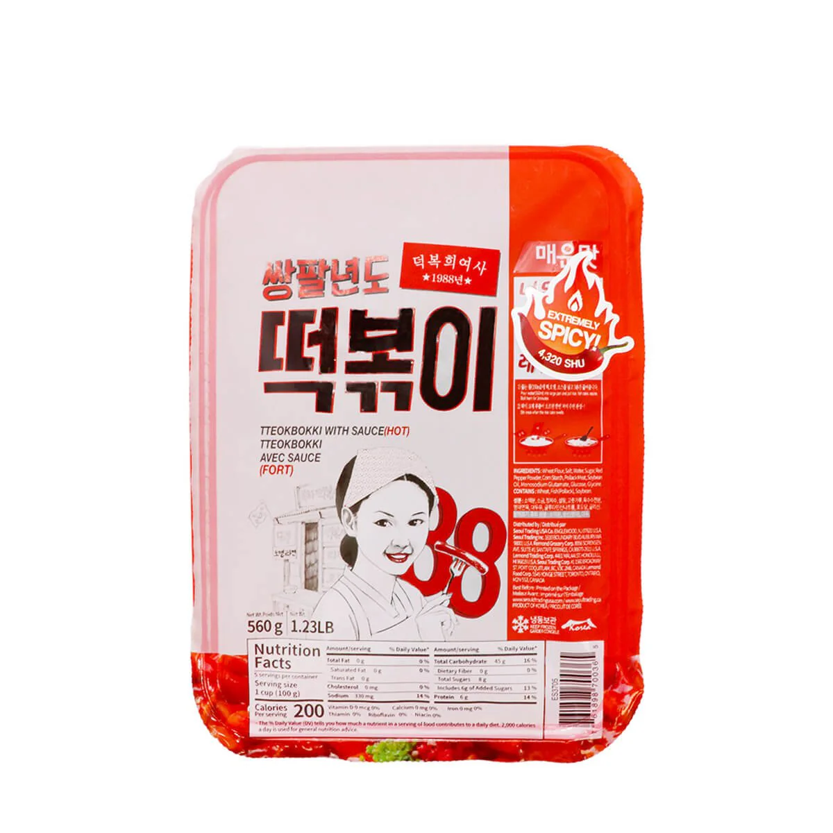 88 Rice Cake Extremely Spicy 1.23lb