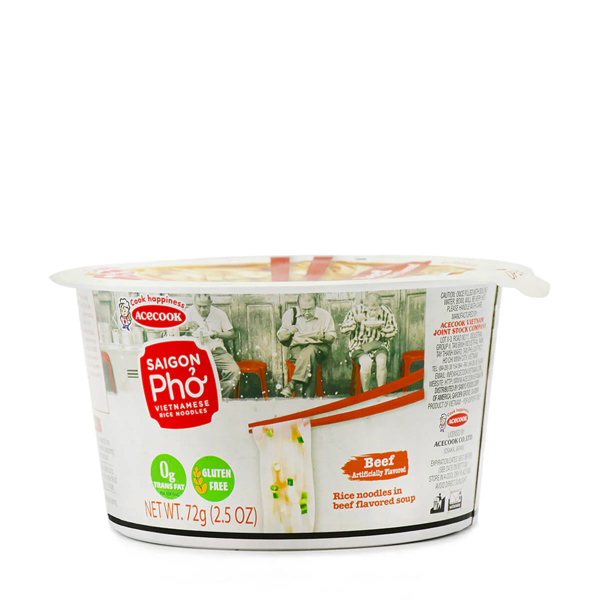 Acecook Saigon Pho Beef Artificially Flavored 2.5oz