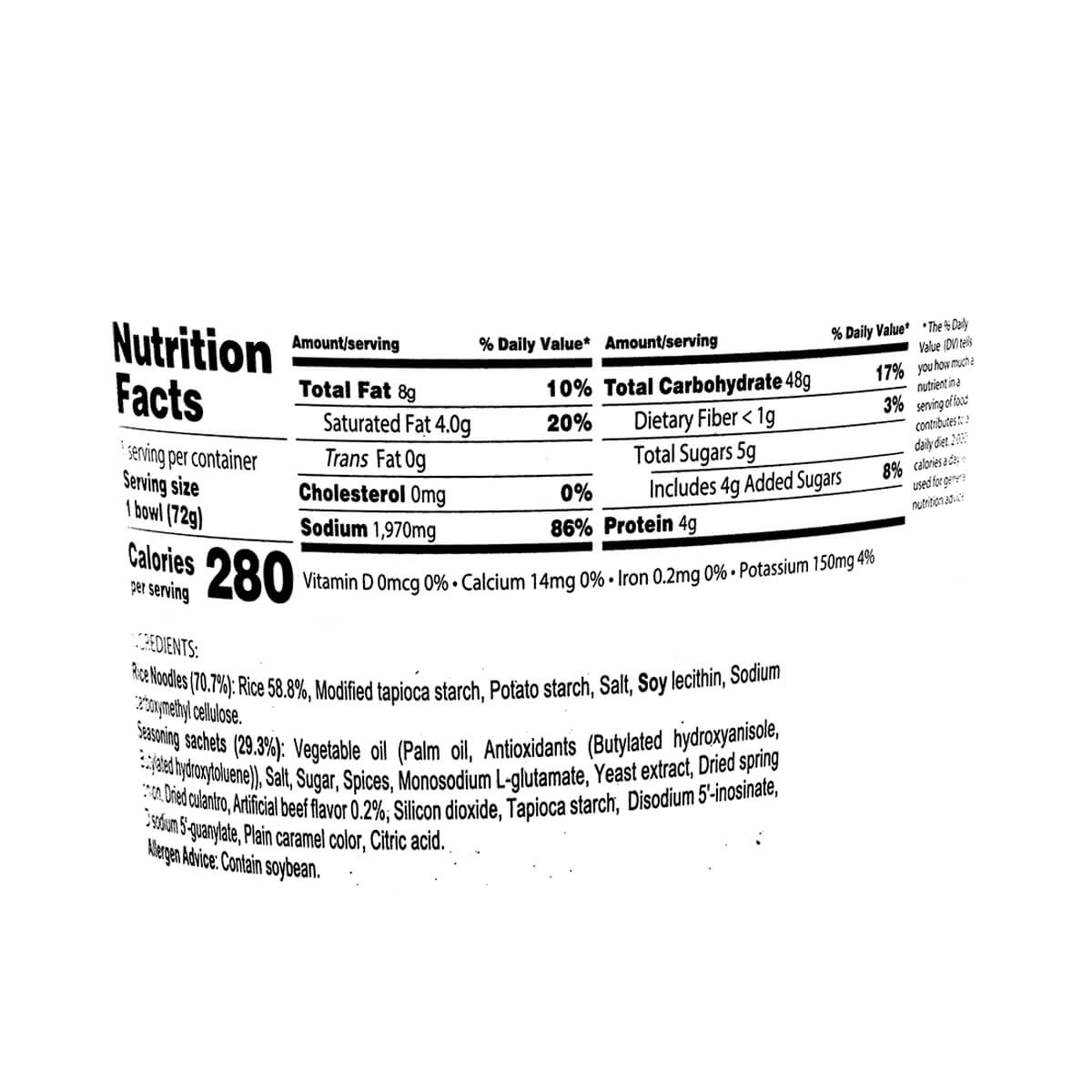 Acecook Saigon Pho Beef Artificially Flavored 2.5oz - Image 2