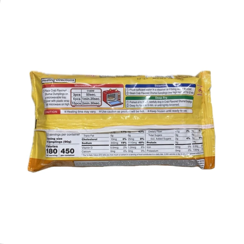 Ajinomoto Crab Shumai Dumplings 7.93Oz - Image 2