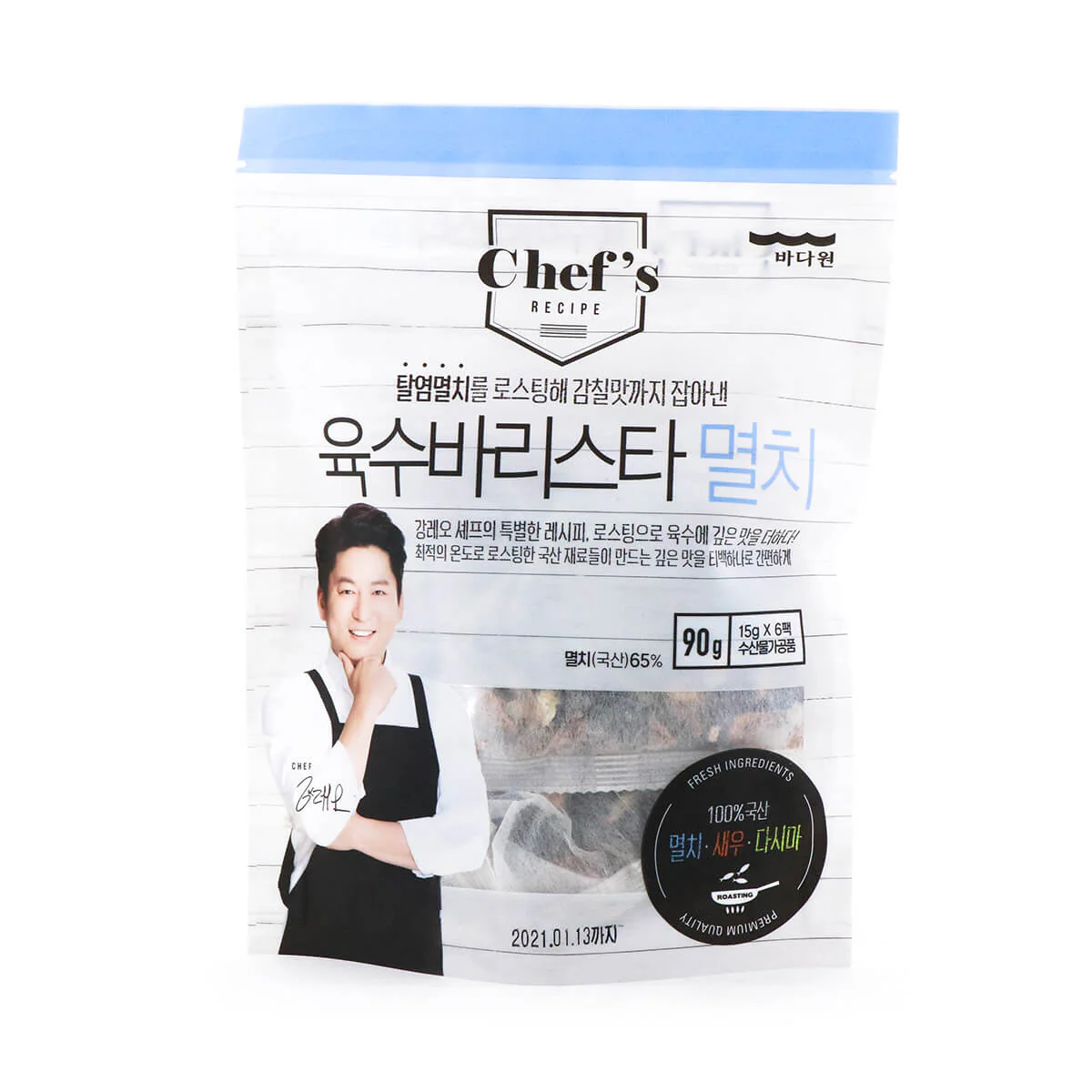 Badaone Chef's Recipe Dried Seafood Pack, 15g x 6 Packs, 90g