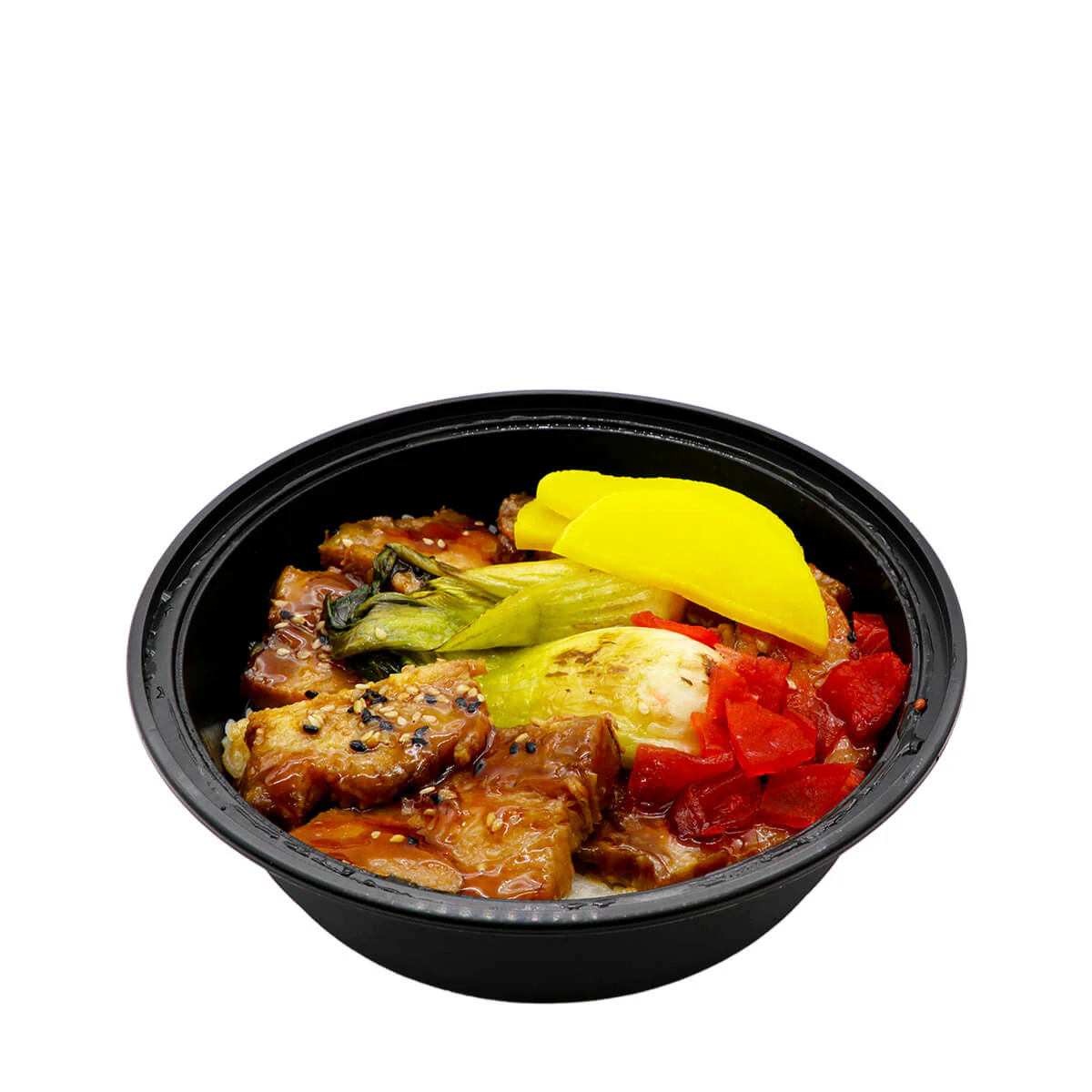 Baked Pork Belly Rice Bowl