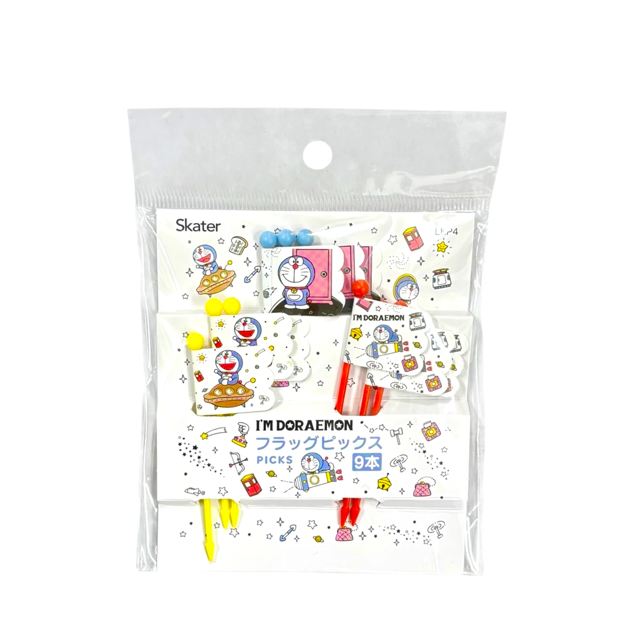 Banzai Doraemon Food Picks 9Pc