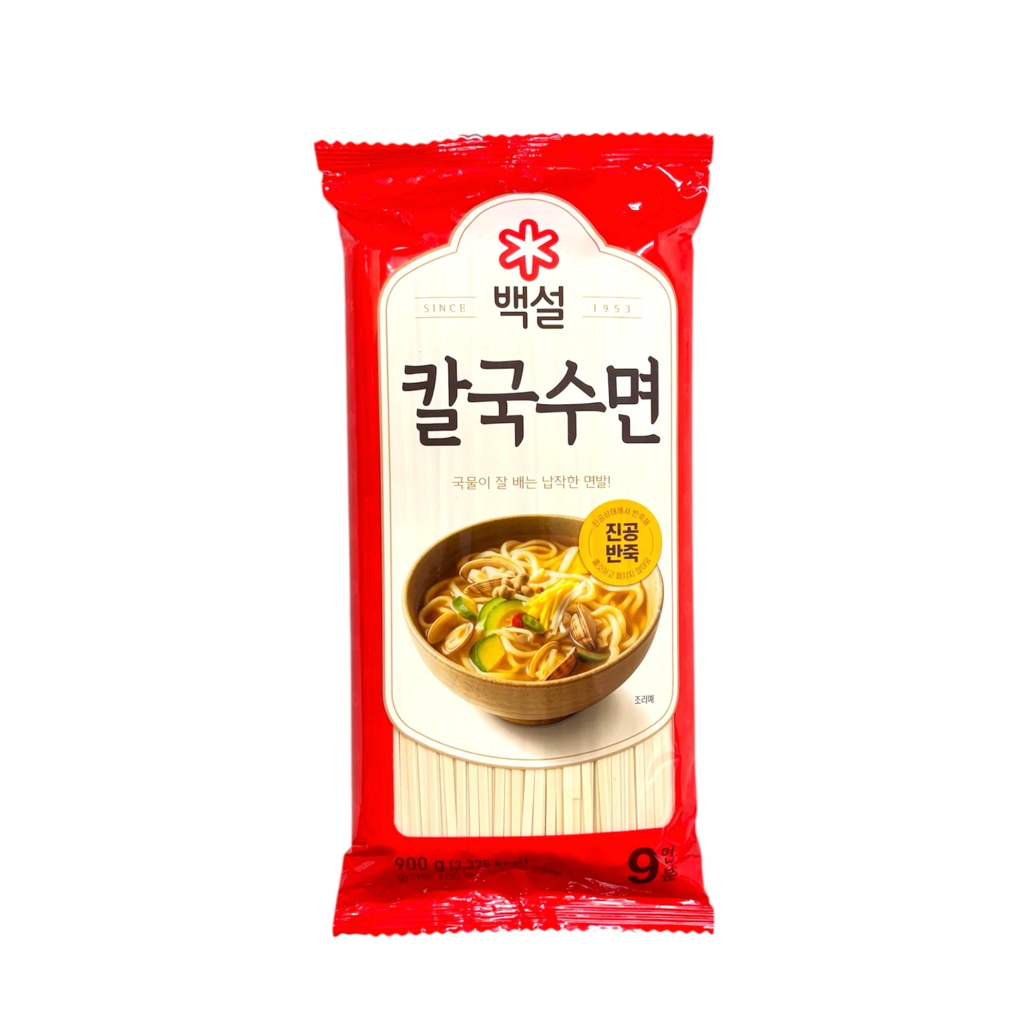 Beksul Cheiljemyunso Korean Chopped Noodle 900g