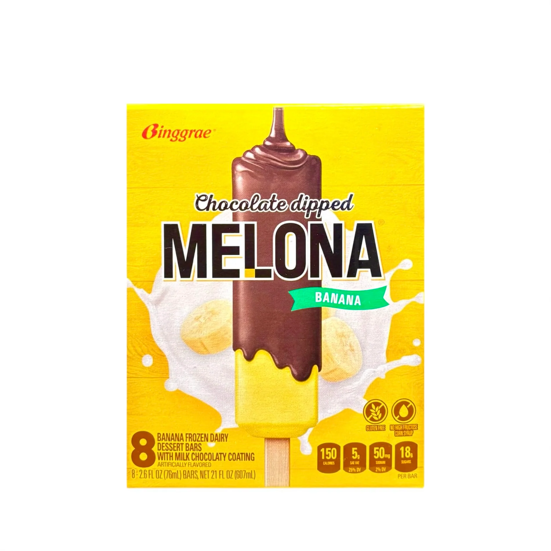 Bgr Melona Choco Dipped Banana 8/76Ml
