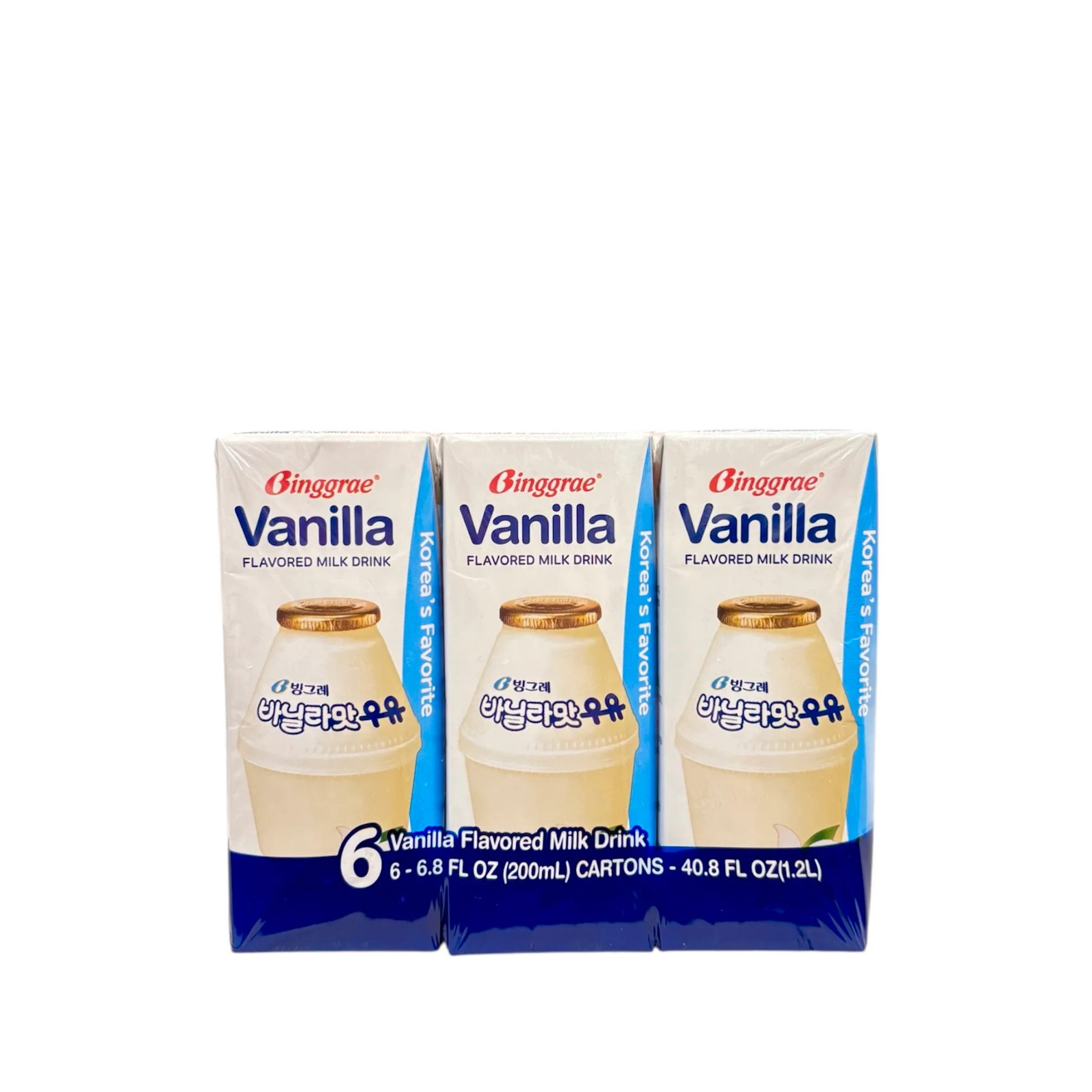 Bgr Vanilla Favored Milk Drink 6/200Ml