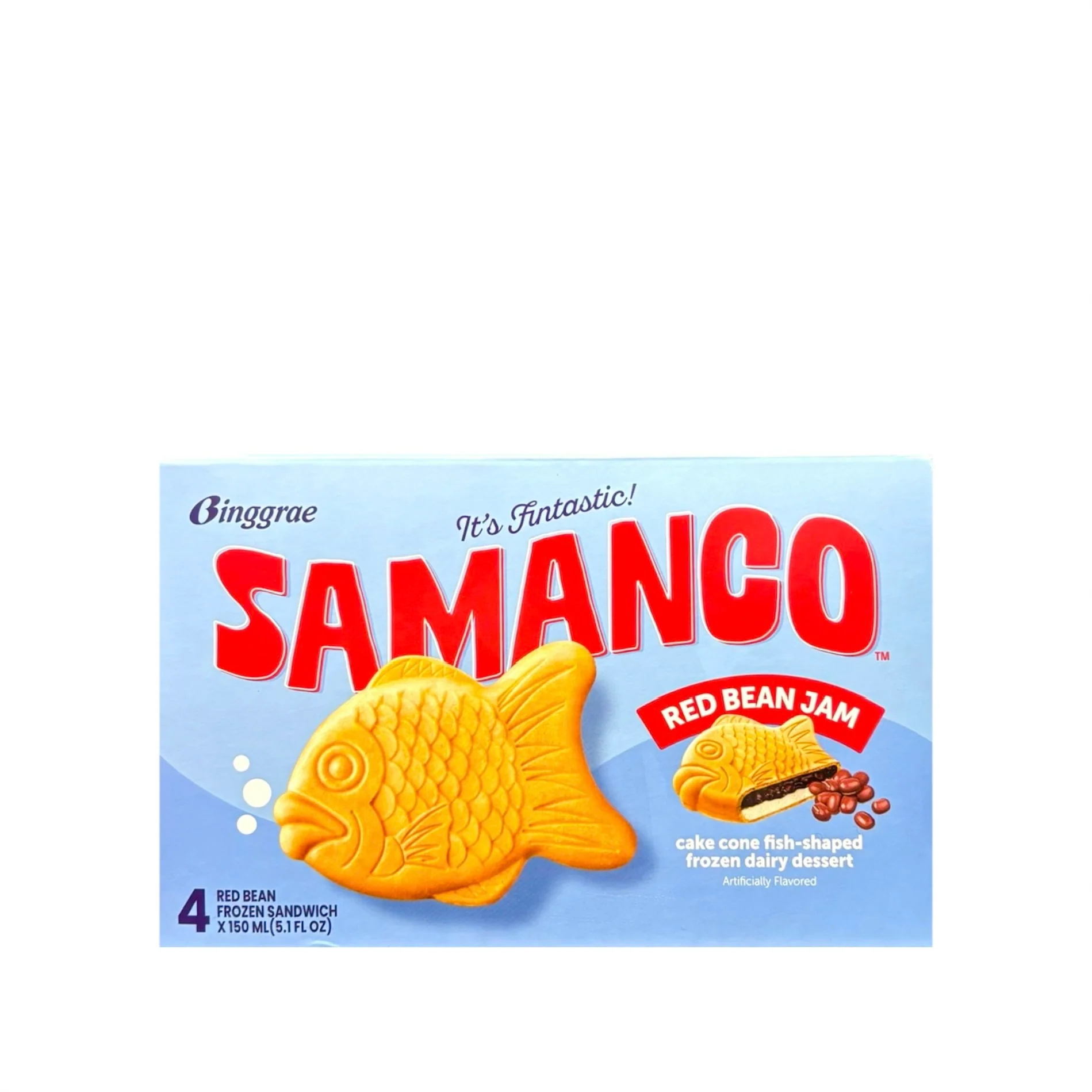 Binggrae Samanco Red Bean 4 x 150ml