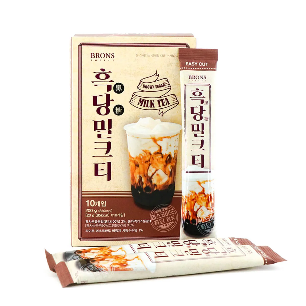 Brons Brown Sugar Milk Tea Powder 200g