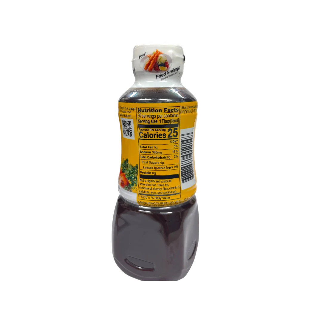 Bull-Dog Vegetable & Fruit Sauce (Semi Sweet) 10.1oz - Image 2