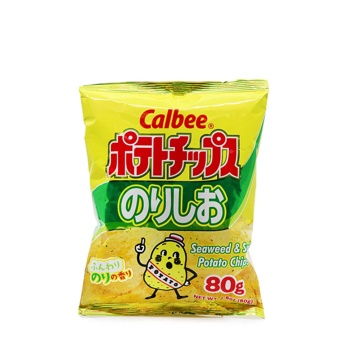 Calbee Seaweed & Salt Potato Chips 2.8oz