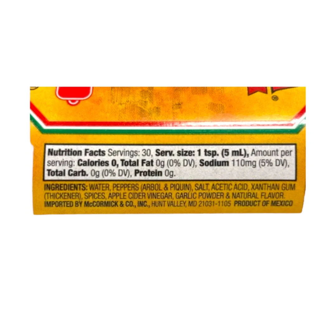 Cholula Hot Sauce Original 5oz - Image 2
