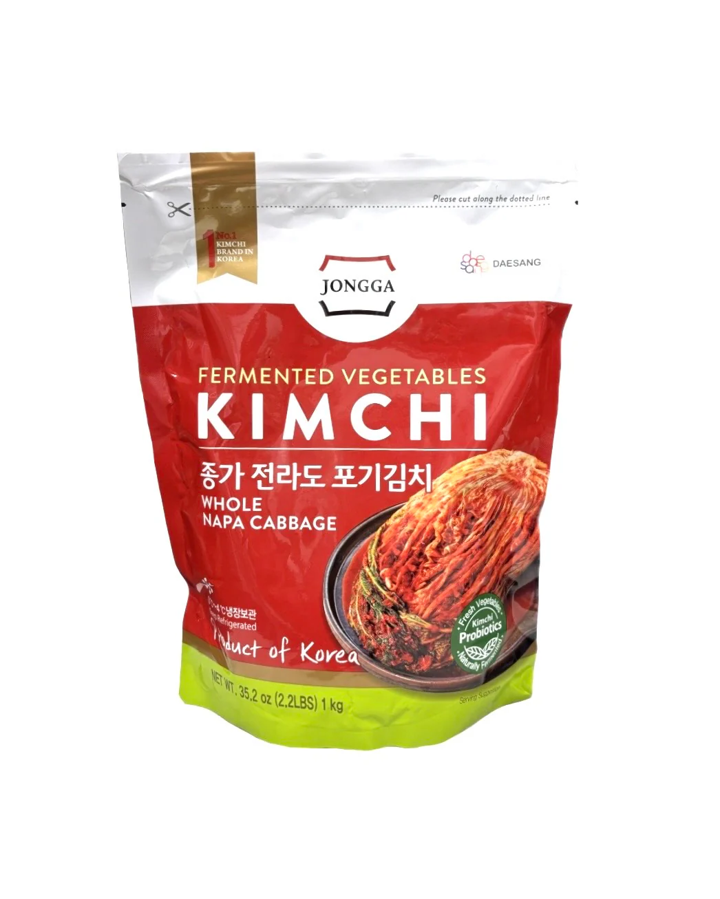 Chongga Jeonlado Poggi Kimchi 1kg