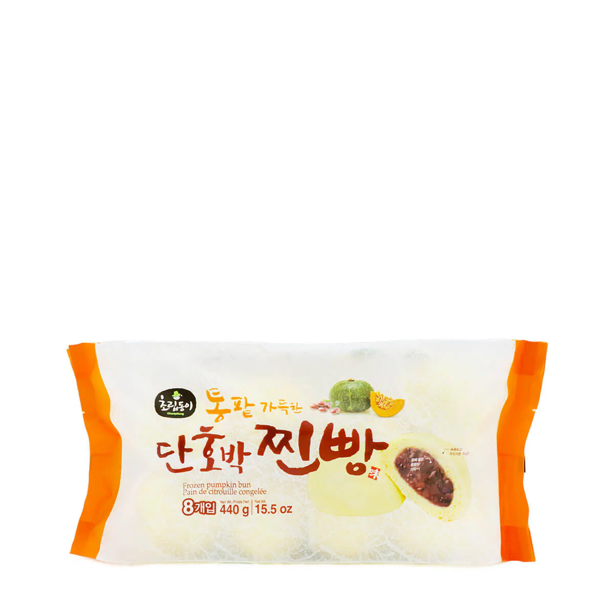 Choripdong Frozen Pumpkin Bun 15.5oz