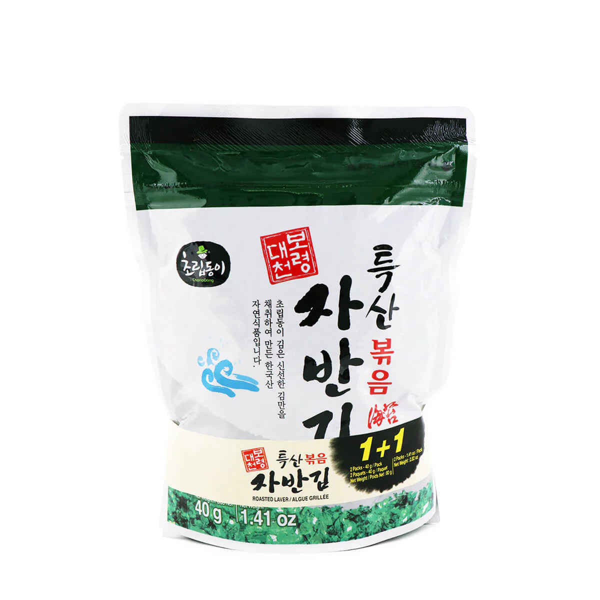 Choripdong Roasted Laver 40g (1.41 oz) // 1+1 Special