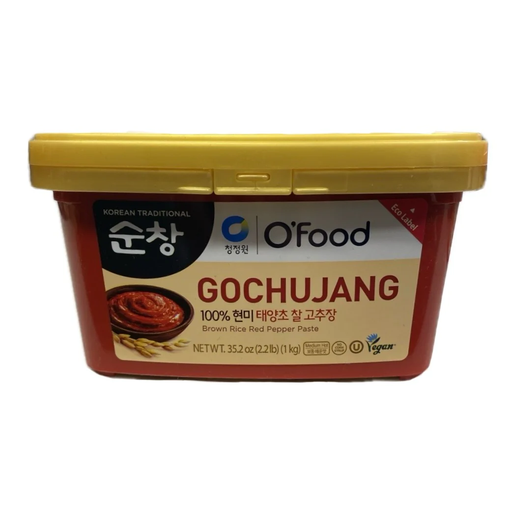 Chung Jung One Gochujang Brown Rice Red Pepper Paste Medium Hot 2.2lb