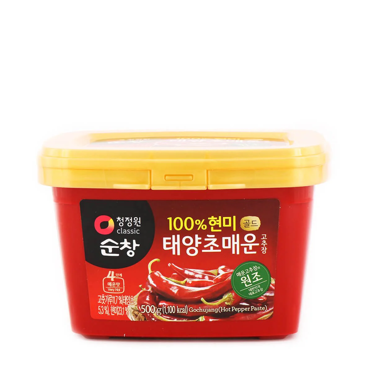 Chung Jung One Hot Pepper Bean Paste, Very Hot 500g