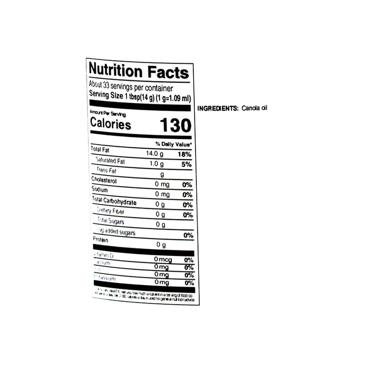 Chung Jung One Premium Canola Oil 500ml - Image 2