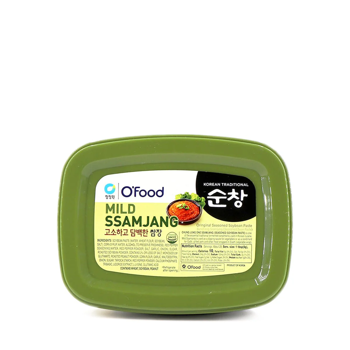 Chung Jung One Mild Ssamjang Original Seasoned Soybean Paste 6oz - Image 2