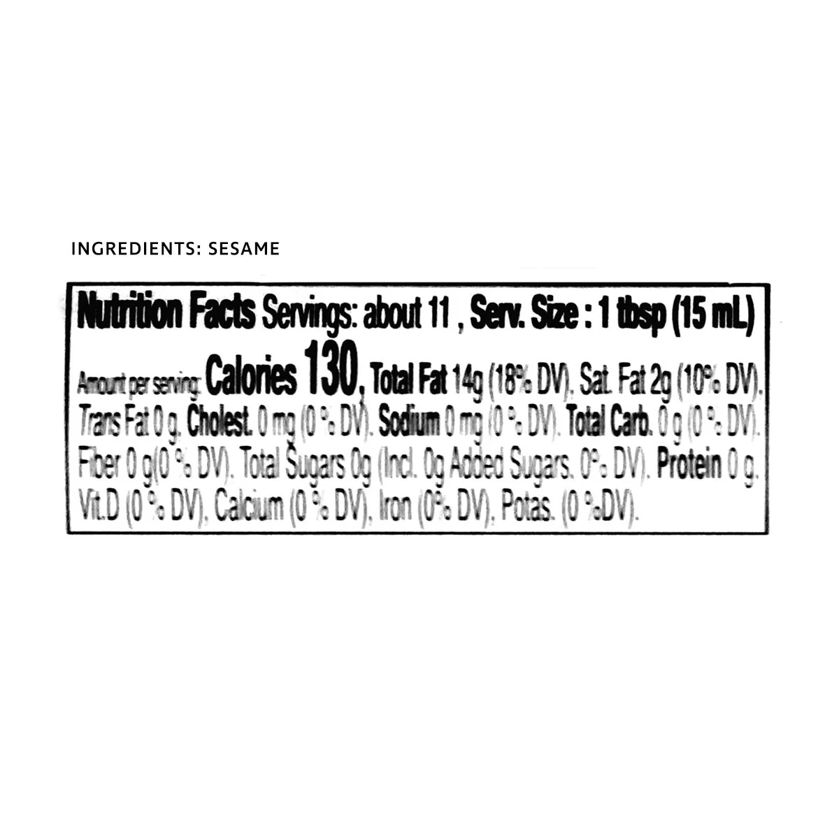 CJ Bibigo 100% Sesame Oil 5.4floz - Image 2