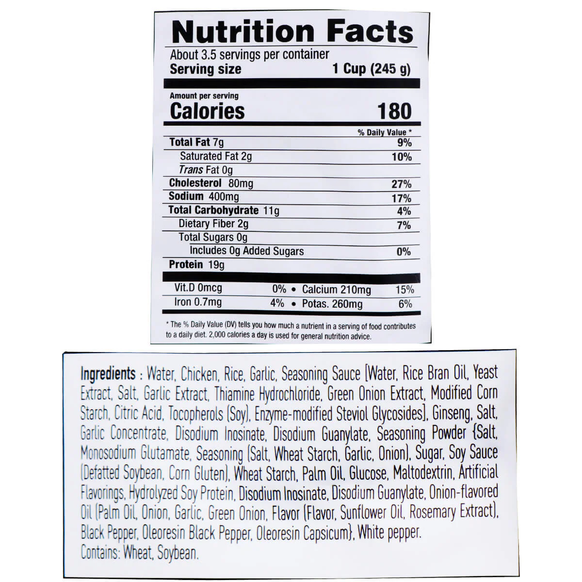CJ Bibigo Chicken Soup with Ginseng 28.2oz - Image 2
