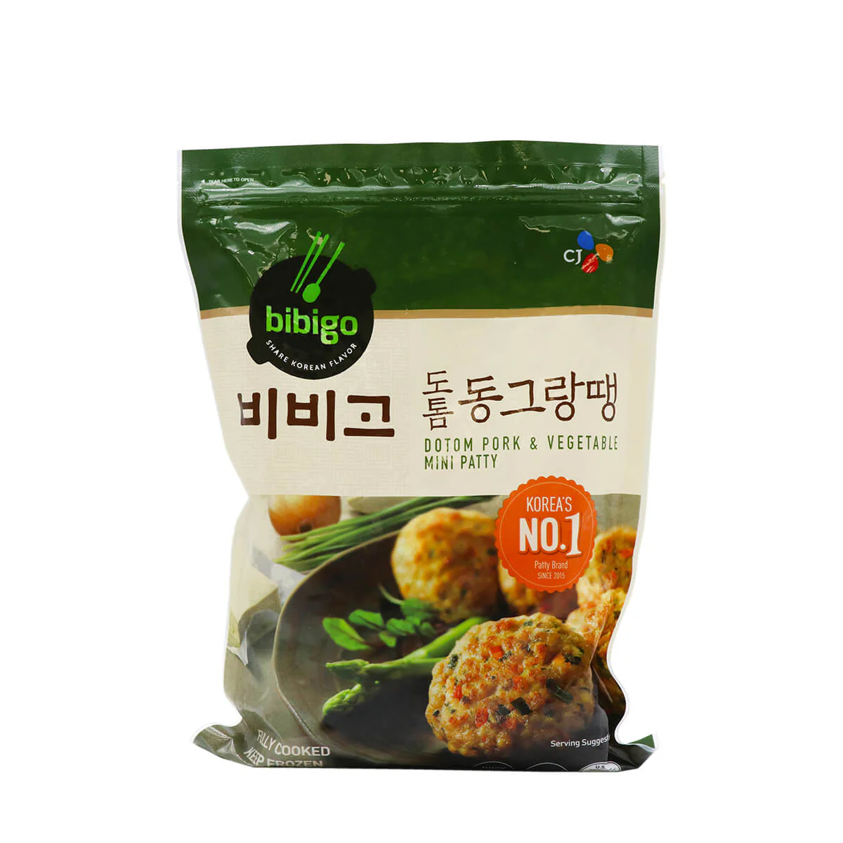 CJ Bibigo Dotom Pork & Vegetable Mini Patty 16oz