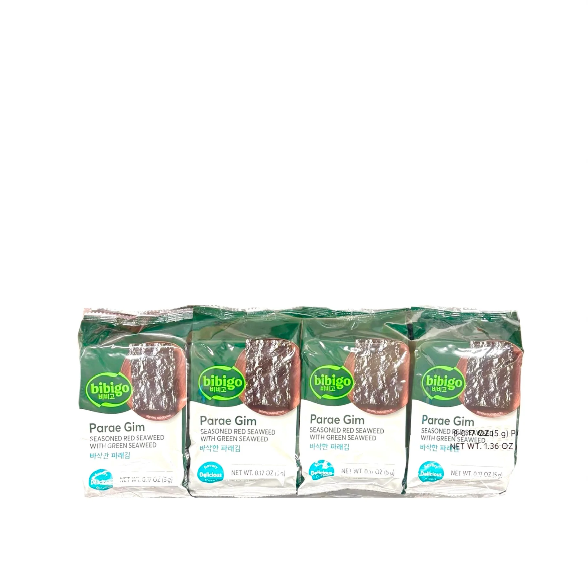 Cj Bibigo Parae Gim 8Pack  0.17Oz