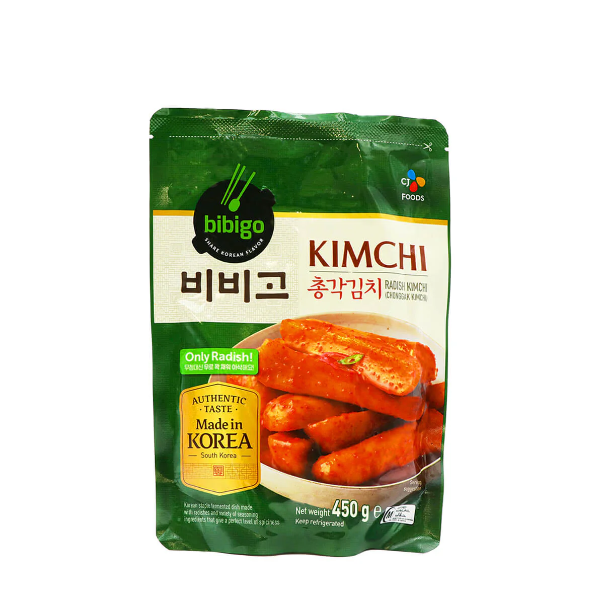 CJ Bibigo Radish Kimchi 500g
