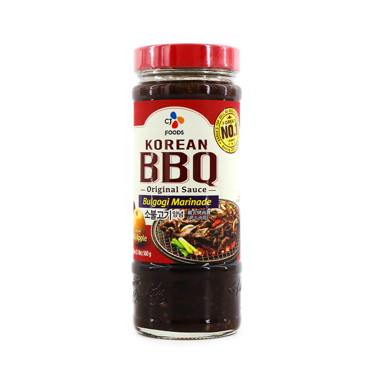 CJ Bulgogi Marinade Korean BBQ Original Sauce 1.1lb