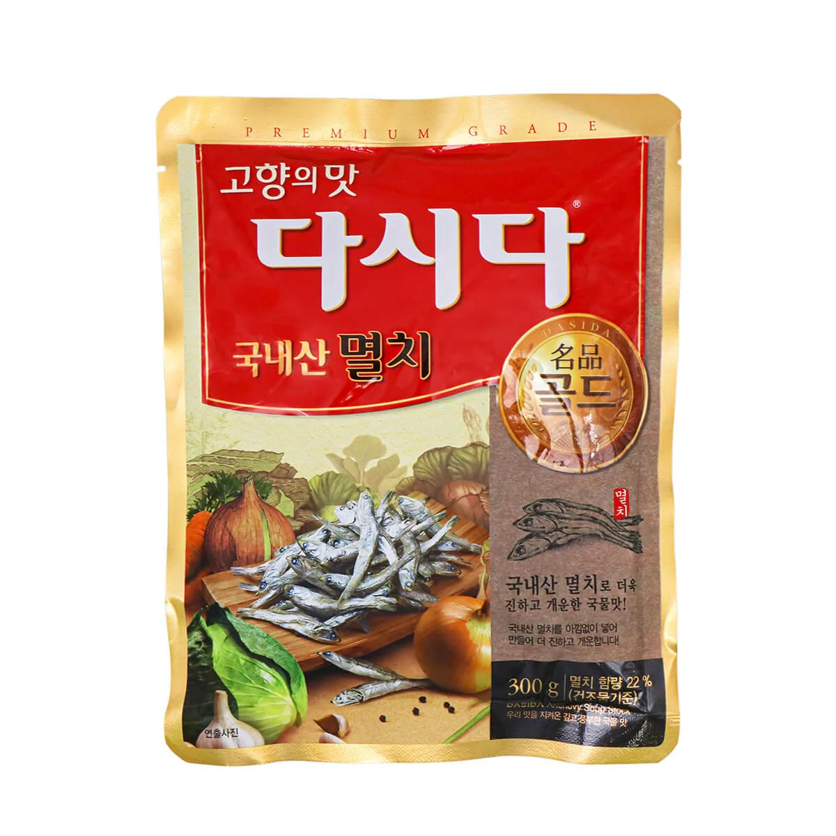 CJ Dasida Premium Gold Soup Stock (Anchovy Flavor) 10.6oz