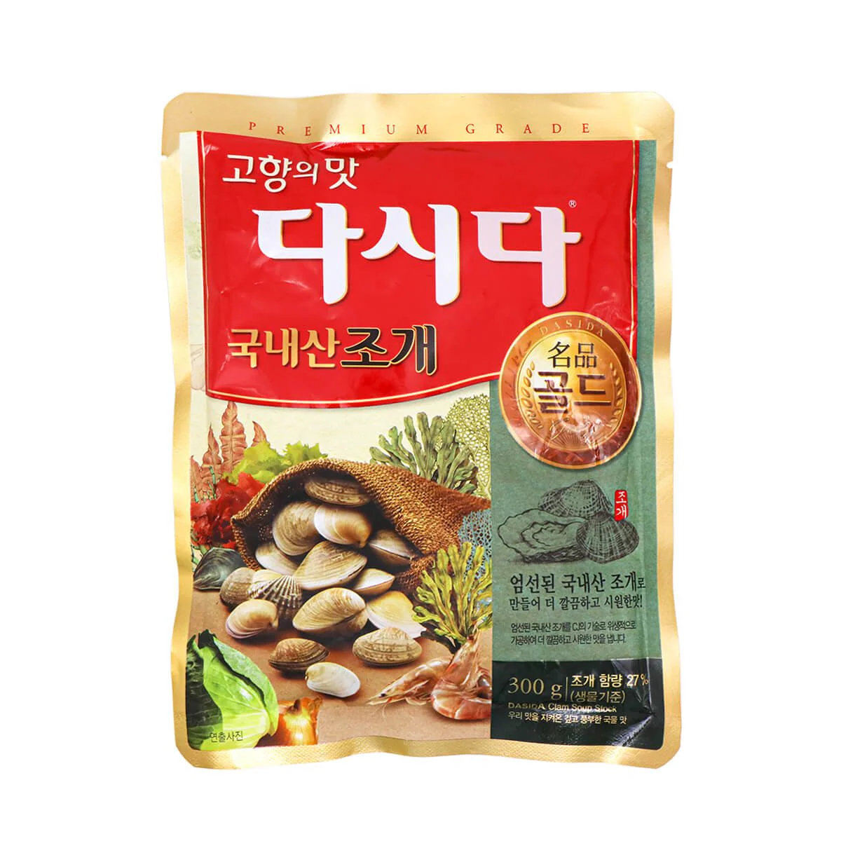 CJ Dasida Premium Gold Soup Stock (Clam Flavor) 300g
