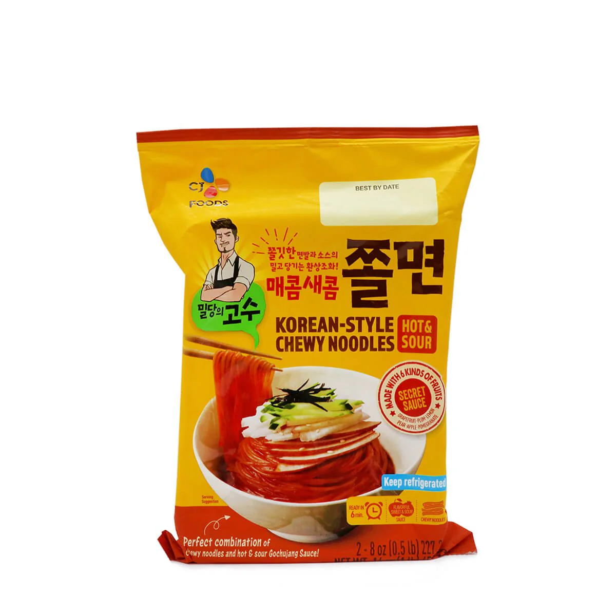 CJ Foods Korean-Style Chewy Noodles 16oz