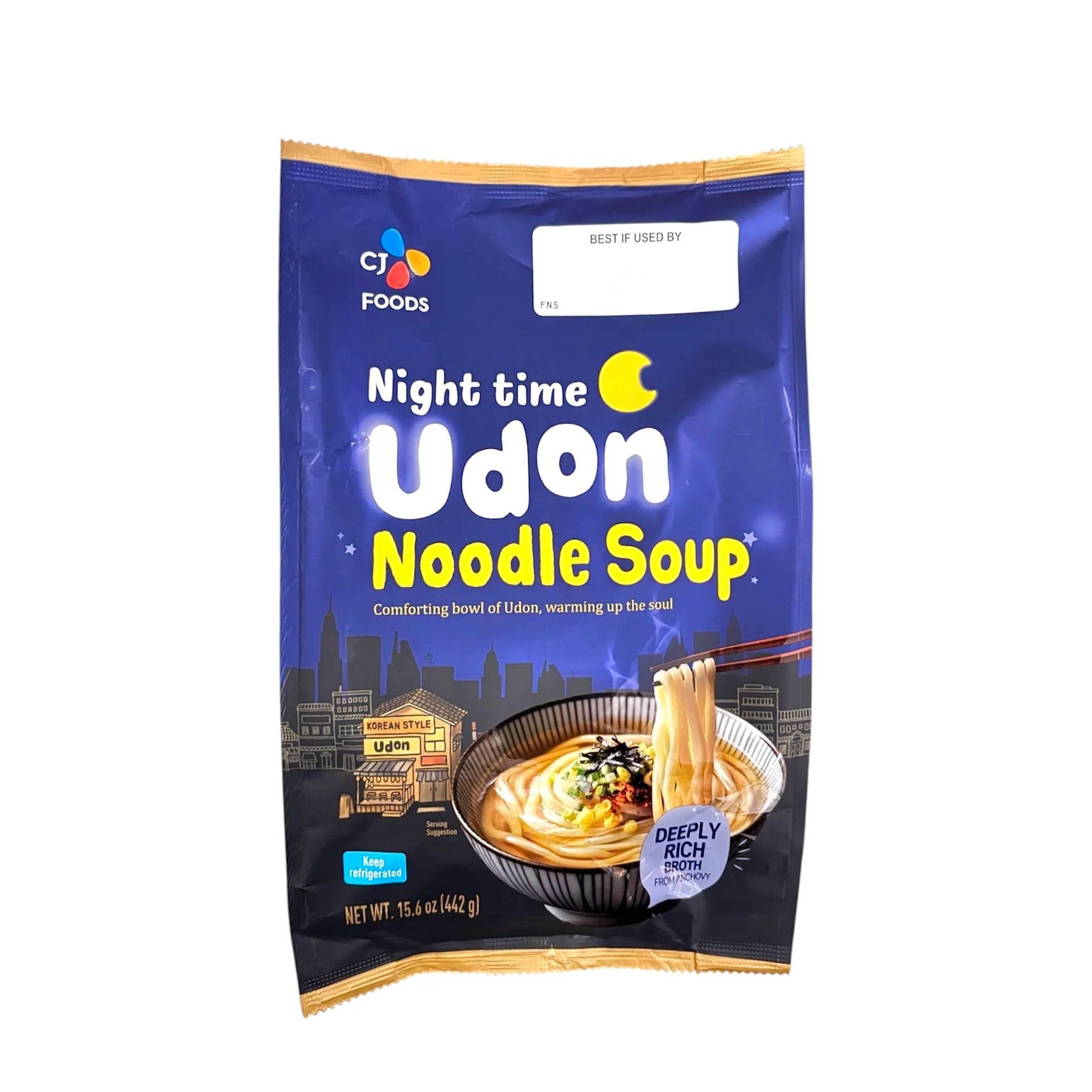 Cj Night Time Udon Noodles 15.6Oz