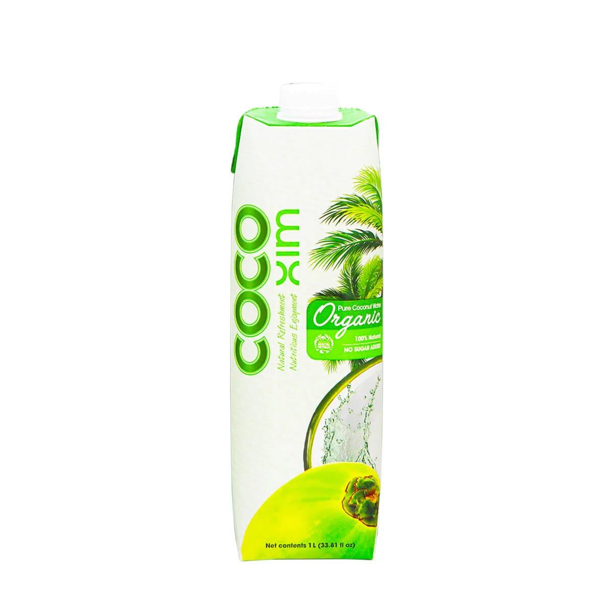 Cocomix Organic Pure Coconut Water 1L