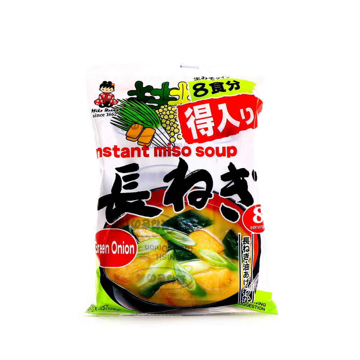 Miko Brand Instant Miso Soup Green Onion 6.21oz