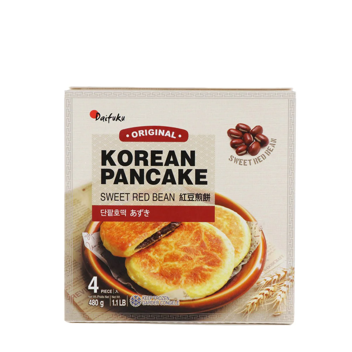 Daifuku Korean Pancake Sweet Red Bean 1.1lb