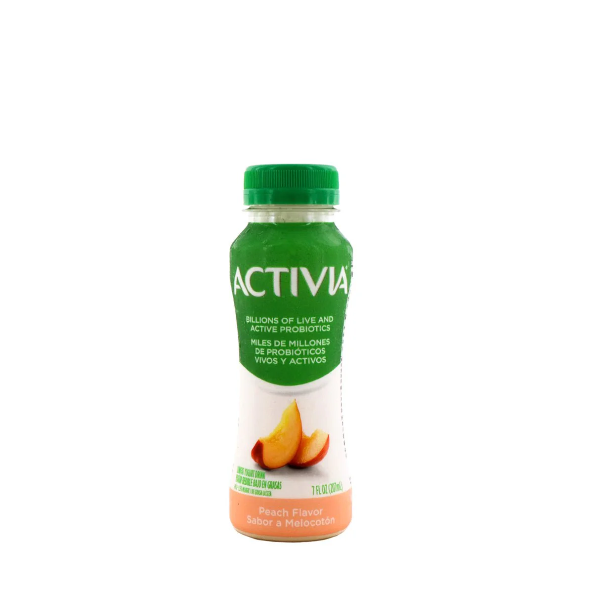 Activia Peach Probiotic Drink 7oz