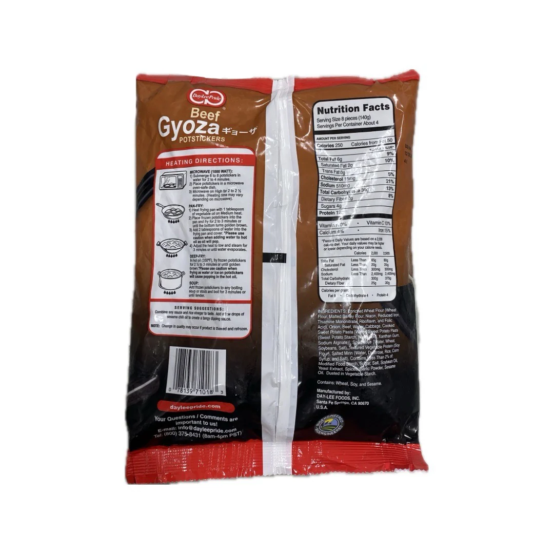 Day Llee Pride Beef Gyoza 21Oz - Image 2