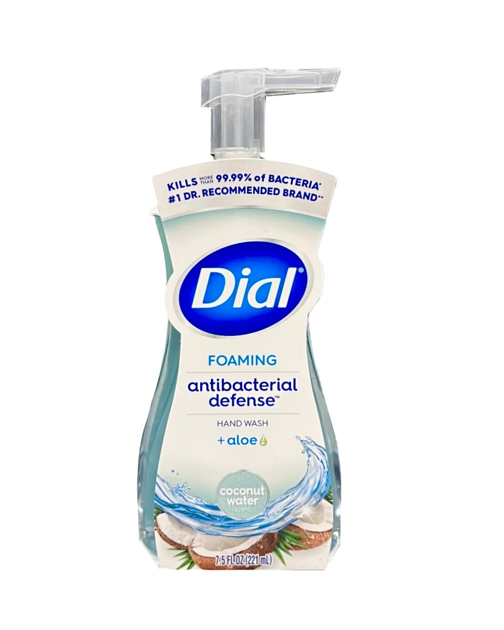 Dial Antibacterial Coconu Water  7.5Oz