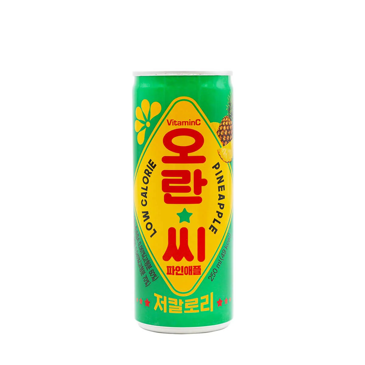 Dong-A Oran-C Low Calorie Pineapple Carbonated Soft Drink 250ml