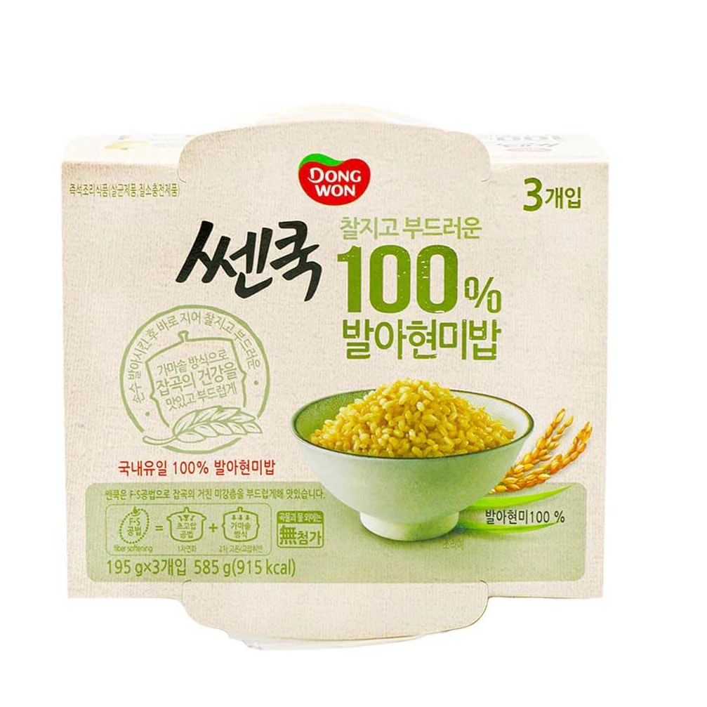 Dongwon Cooked Brown Rice 6.87oz