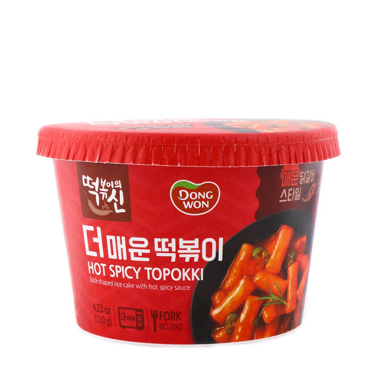 Dongwon Hot Spicy Topokki 4.23oz