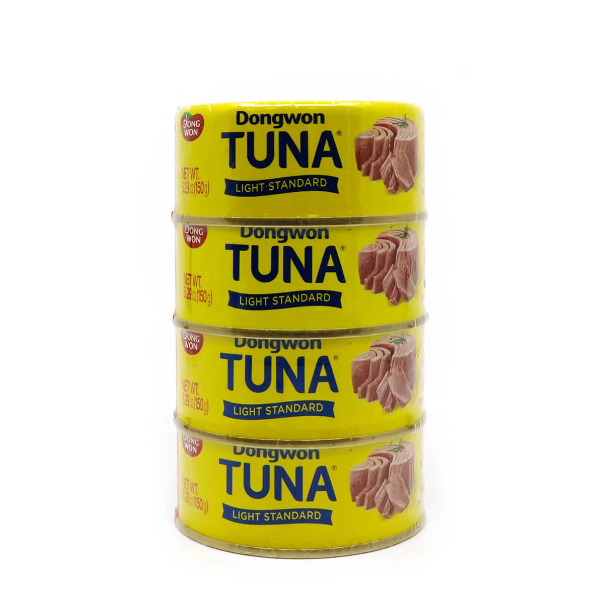 Dongwon Tuna Light Standard 150g (Pack of 4)