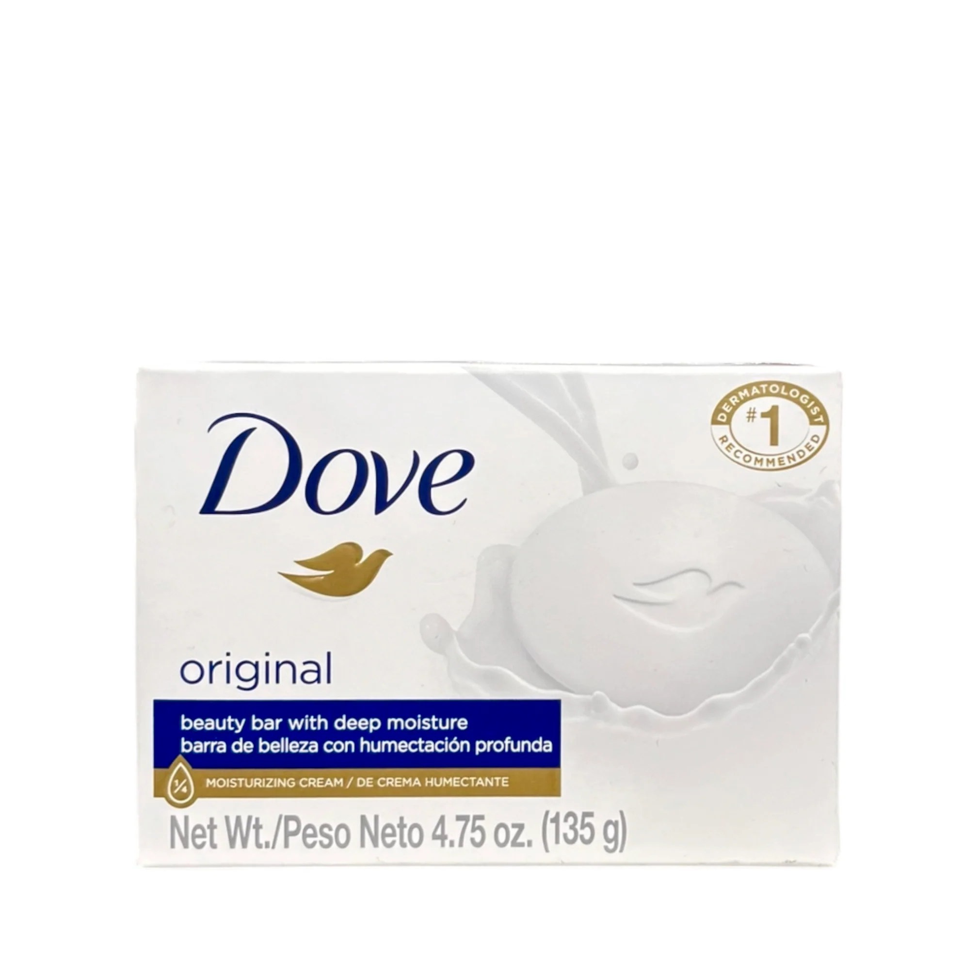 Dove Bar Soap White Original 4.75Oz
