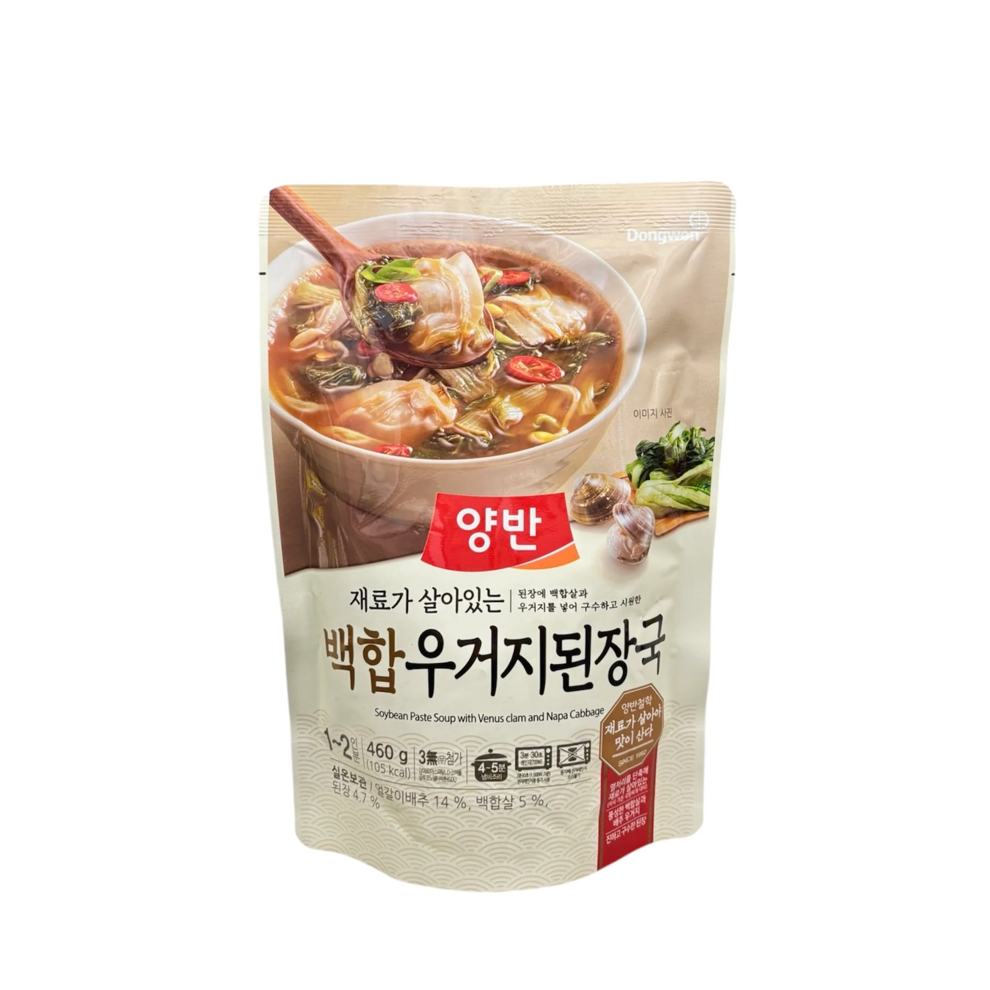 Dw Soybean Paste Soup W/ Clam&Napa 460G