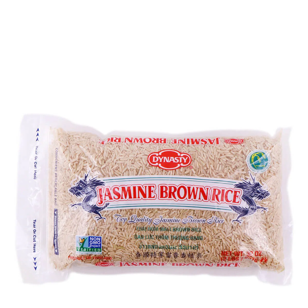 Dynasty Jasmine Brown Rice 2lb