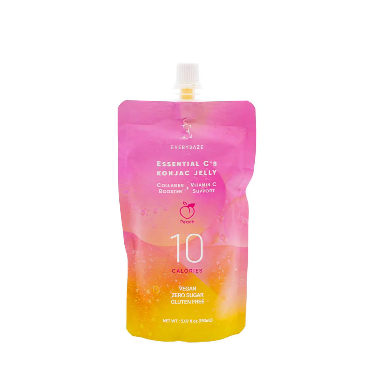 Everydaze Essential C's Konjac Jelly Peach Flavor 5.07fl.oz
