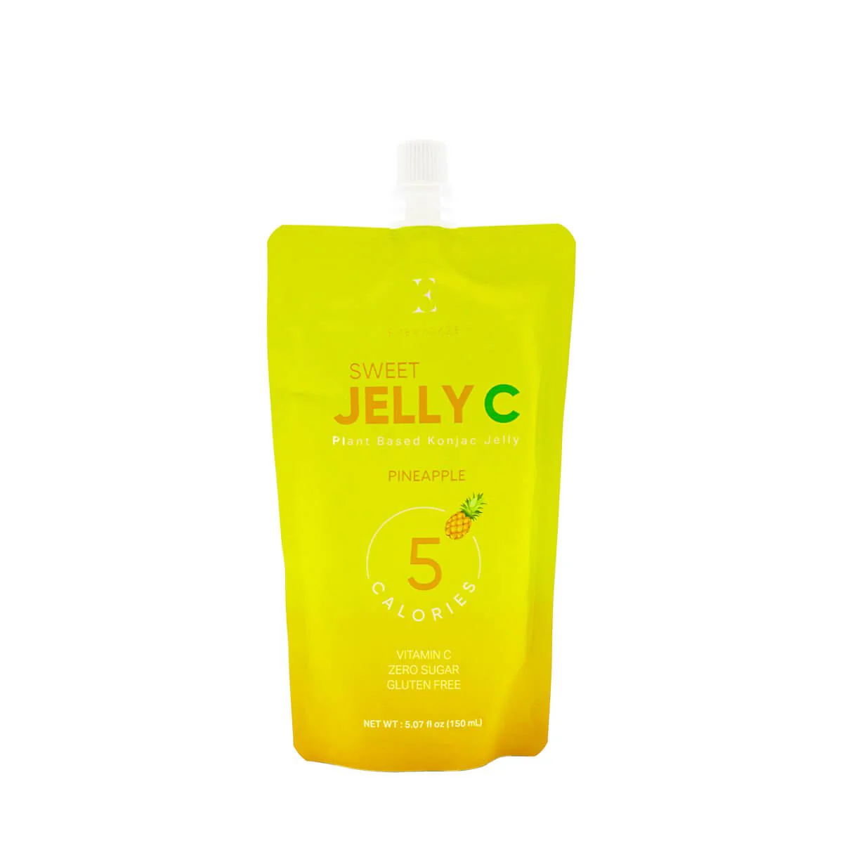 Everydaze Sweet Jelly C Plant Based Konjac Jelly Pineapple 5.07fl.oz