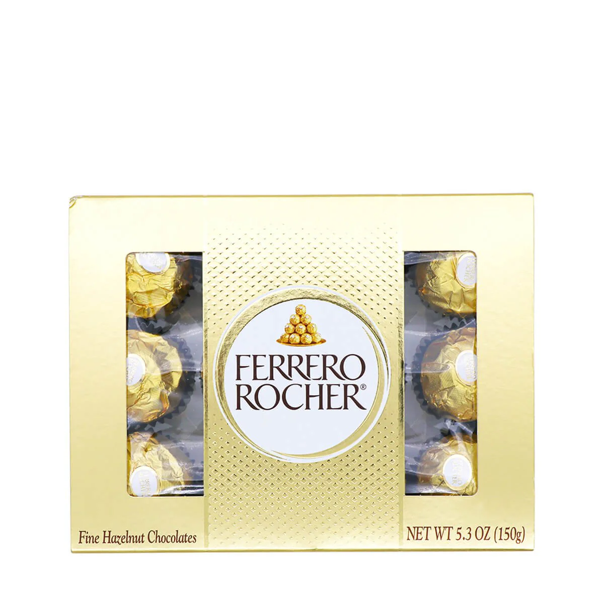 Ferrero Rocher Fine Hazelnut Chocolates 5.3oz
