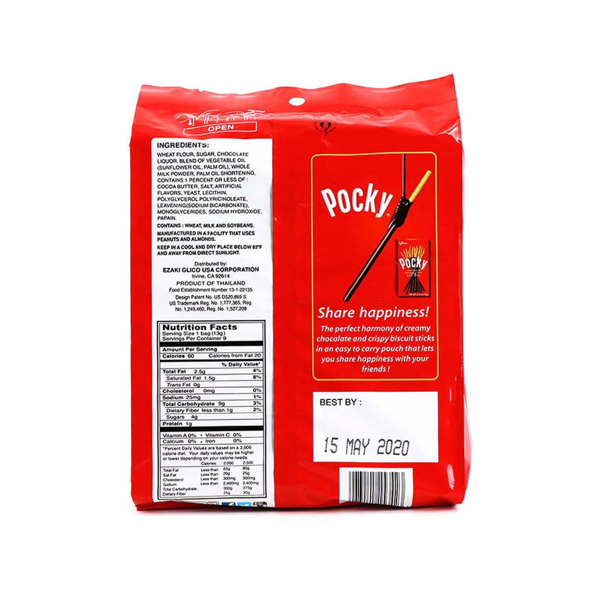 Glico Pocky Chocolate 4.13oz - Image 2